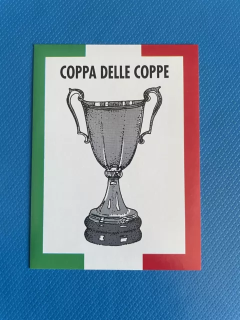 TROFEO COPPA DELLE COPPE 1991 92 Calcio Flash 1992 Euroflash Sticker NEW RARE