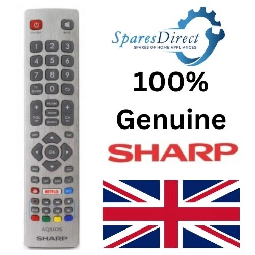 Remote Sharp Led GENUINE SHARP LED Tv Remote Control For Models = 40BJ5K 50BJ5K 55BJ5K ...