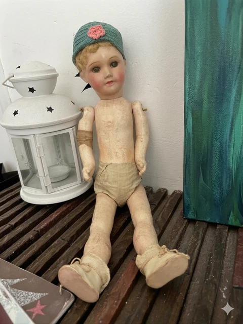 Peluche Casimir 50 Cm Fait Main - ORTF - Vintage Années 70 - Neuf