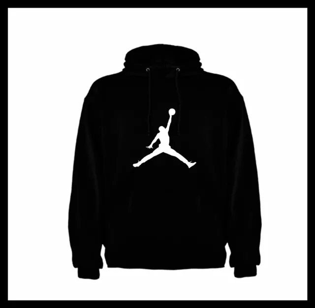 Sudadera capucha logo Michael Jordan Baloncesto basket Hombre Niño Roly
