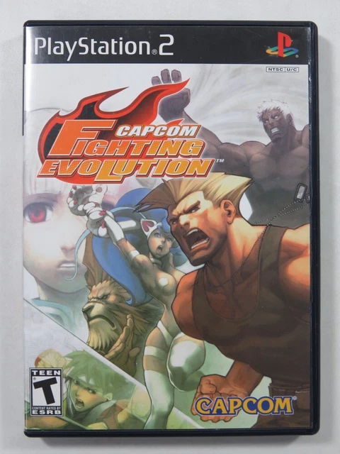CAPCOM FIGHTING EVOLUTION Sony Playstation 2 (Ps2) Ntsc-Usa Occasion ...