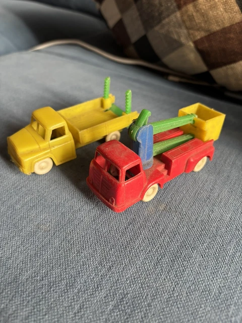 Camion Jouet En Plastique Ancien W-Germany - Occasion, Jouet Vintage, Collection