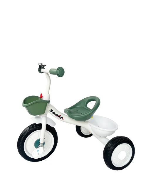 14'' KIDS TRICYCLE Single Speed 3 Wheel Bike Tricycle with Storage Basket Gift EUR 199,90 - IT