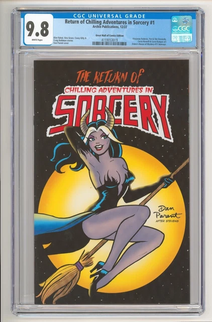 Return Chilling Adventures of Sorcery #1 Dan Parent Variant CGC 9.8 - Ltd 200