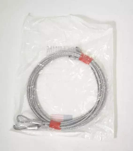 Cable Premium SSC 8'6"" Cable de Torsión 1/8"" x 7 x 19 Acero Inoxidable 457PREM