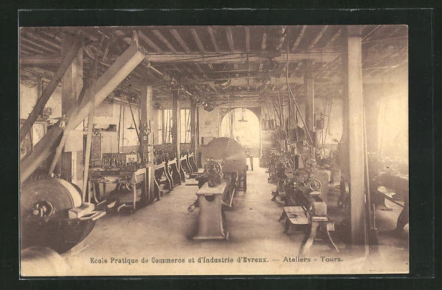 CPA Évreux, École Pratique de Commerce et d´Industrie d´Évreux, Les Ateliers