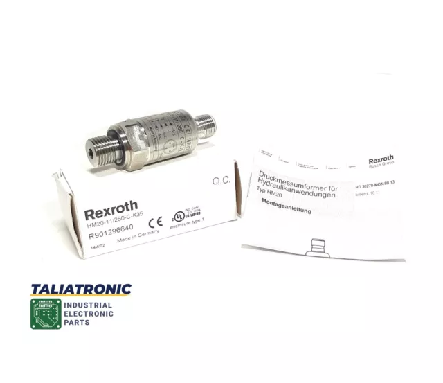 Bosch Rexroth HM20_11/250_C_K35 / Druckschalter/Drucksensor /bis 250 bar/ 4-20mA