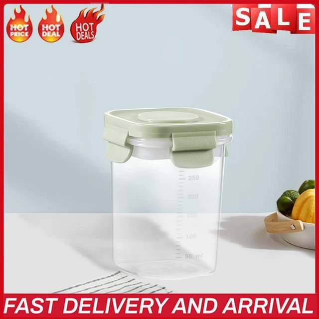 Caja de almacenamiento de alimentos de plástico libre de BPA organizador de alimentos f