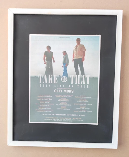 TAKE THAT UK Tour 2024 Original UK Press Advert 2023 £9.99 PicClick UK
