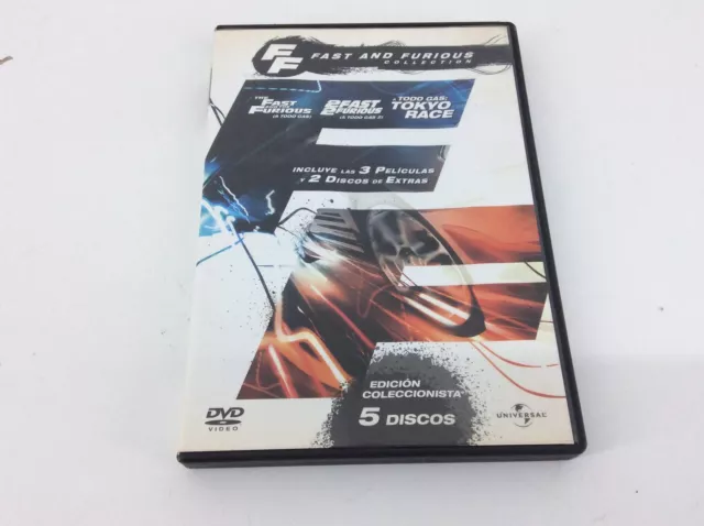 Coleccionismo Dvd Fast Y Furious Coleccion 3 Peliculas 18066324