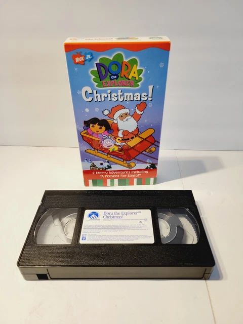DORA THE EXPLORER Christmas! (2002, VHS) Nick Jr Holiday Works 2 ...