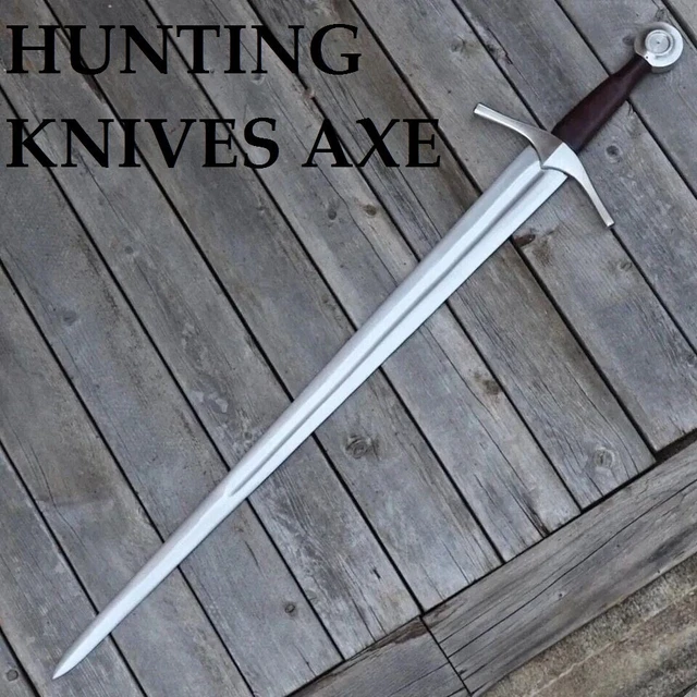 Hand Forged High Carbon Steel Viking Sword Sharp / Battle Ready Medieval Sword