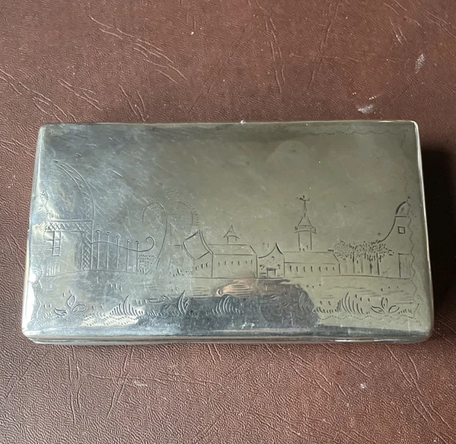 Incredibile Pipa Antica In Argento Tibetano Lunga 20 Pollici - Grafica Incredibilmente Bella - Autentico Pezzo Orientale - Wow - Italia - Foto 2