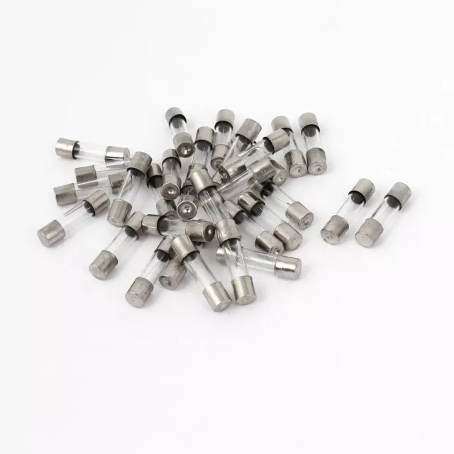 30 PC 250V 2.5A F2.5AL à fusion rapide rapifusibles verre 5mm x 20mm
