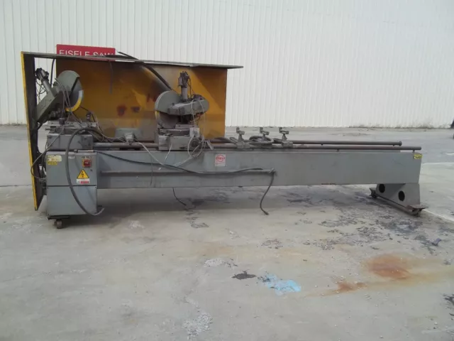 Pressta Eisele Double Head Circular Miter Cold Saw Sawing Center 16" Blade 16' Pressta Eisele Double Head Circular Miter Cold Saw Sawing Center 16" Blade 16'