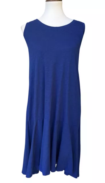 Caslon Cobalt Blue Womens USA Petite XXS  Flare Sheath Dress