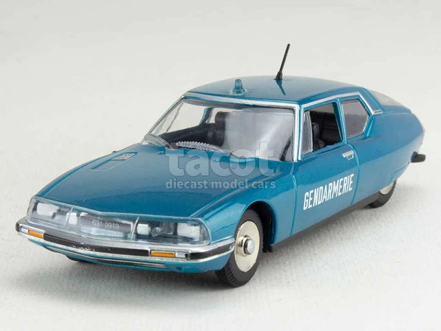 Dinky Toys 24O/39F - CITROEN SM Maserati 1:43 - Gendarmerie Bleu métal