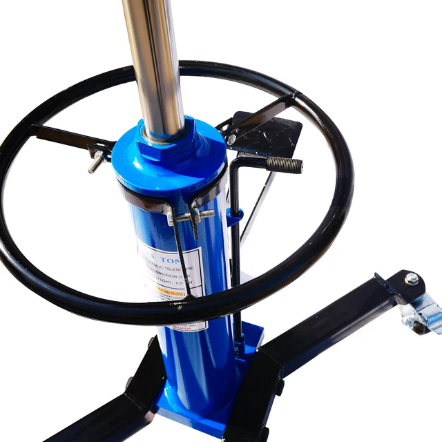 1100 Lbs Capacity Manual Hydraulic Transmission Floor Jack - Spring Loaded For Car & Truck Repairs