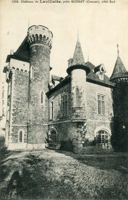 CARTE SAINT SULPICE LE GUERETOIS Château de La Villatte Côté Sud EUR 3