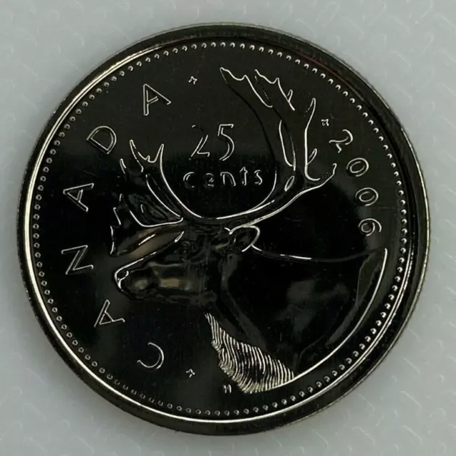 2006P Canada 25 Cents Proof-Like Quarter Coin
