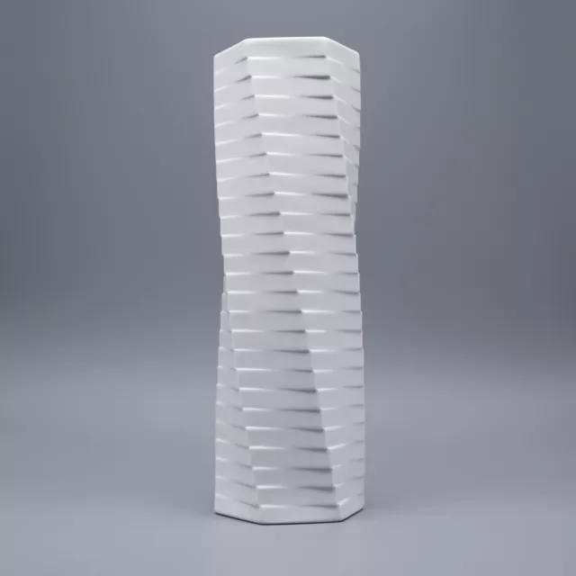 ROSENTHAL Studio-Linie WERNER UHL Vase PISA 3506/30 cm Bisque Porcelain 1985 WGP