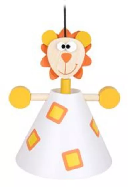 Scratch Europe Kinder Lampe Löwe | Kinderzimmer Deckenlampe | Kinderlampe