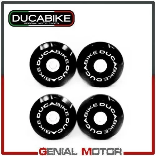 Kit Frame Caps in Machined Aluminum CNC Ducabike Ducati Monster 750 1996 > 2002