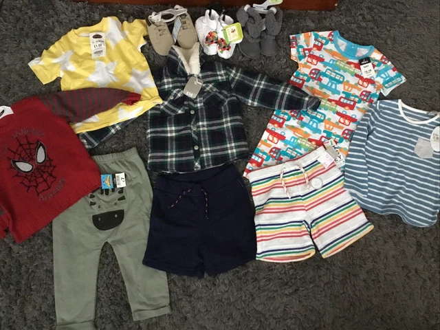Pacchetto vestiti bambino 12-18 mesi nuovo con etichette