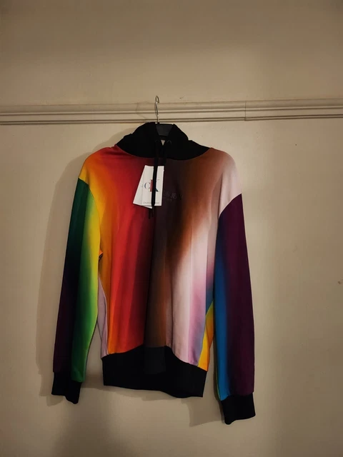 CALVIN KLEIN JEANS Unisex Pride Hoodie,size Small PicClick UK