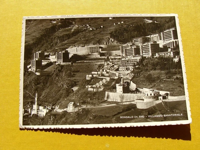 (FG.A99) SONDALO - VILLAGGIO SANATORIALE (foto Augusta Hoesch)SONDRIO