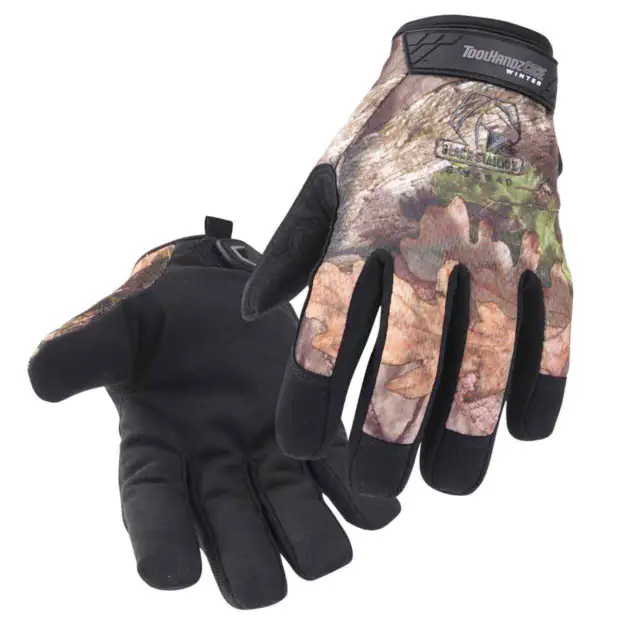 Black Stallion GW4640 Toolhandz Core Mossy Oak Winter Mechanic's Gloves MED