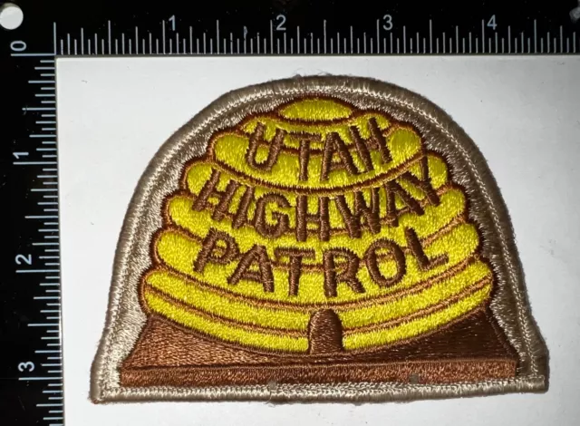 Highway Patrol Utah UT Police Department Patch