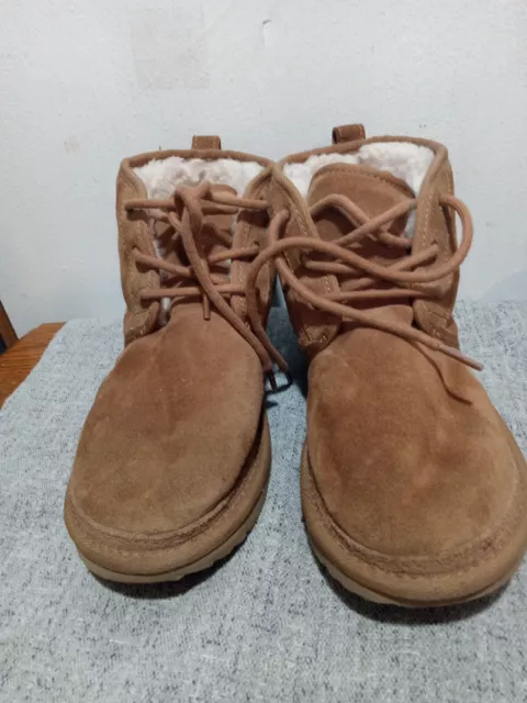 UGG Australia Women’s Sz US 6 Brown Fur Clog Slides Shoes S/N 1017320k Pre-Owned