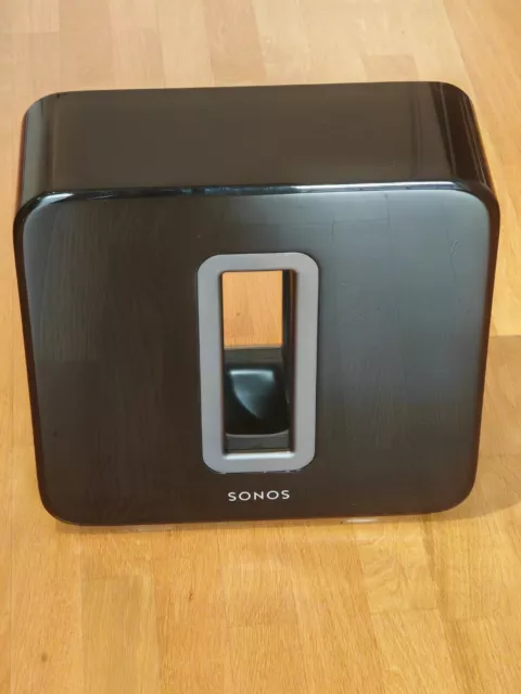 Sonos Sub Multiroom-fähiger WLAN Subwoofer, schwarz, S2 fähig, top Zustand, OVP