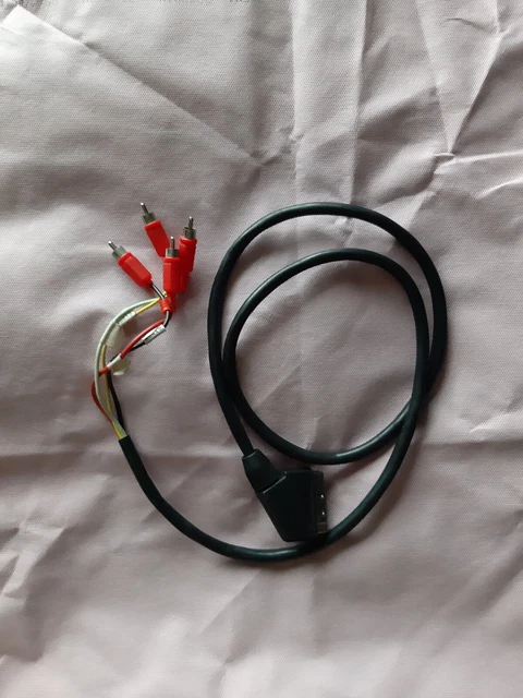 Cable vidéo pour ordinateur MSX2 Philips NMS 8250/55 - 8280. Cable vidéo pour ordinateur MSX2 Philips NMS 8250/55 - 8280.