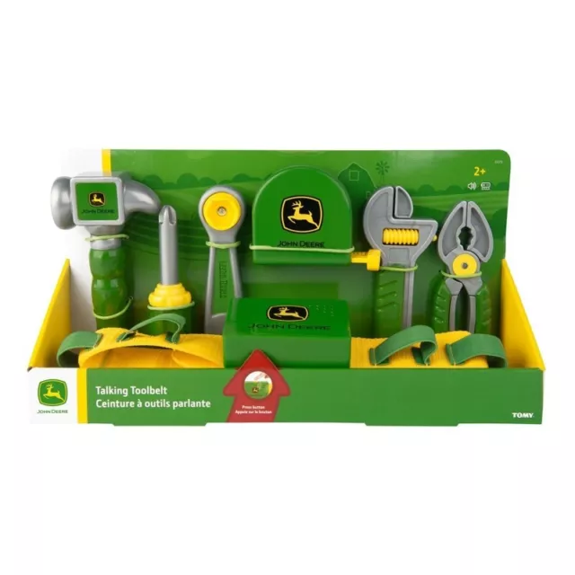 TOMY John Deere Deluxe Talking Toolbelt