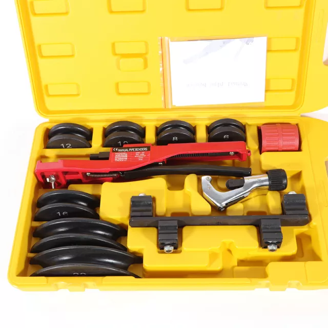 Kit piegatrice tubo manuale Ø6 mm-22 mm macchina piegatrice tubo di rame portatile strumento manuale