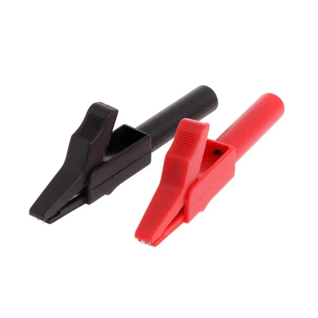 Durable Alligator Clips Clamp Crocodile For Full Protective Multimeter