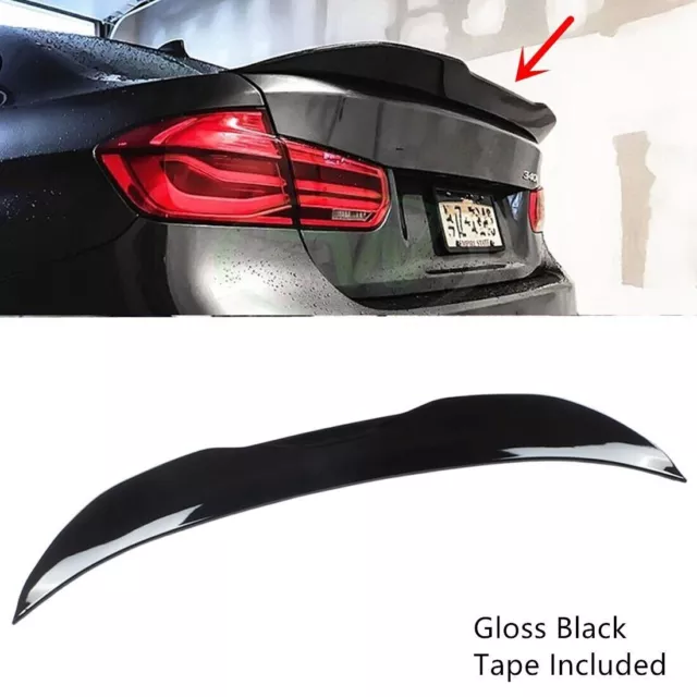 FITS 06-2011 BMW E90 3 SERIES M3 SEDAN GLOSSY BLACK PSM STYLE TRUNK SPOILER  WING