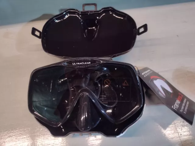 Atomic Aquatic Frameless 2 Diving Mask Black Medium