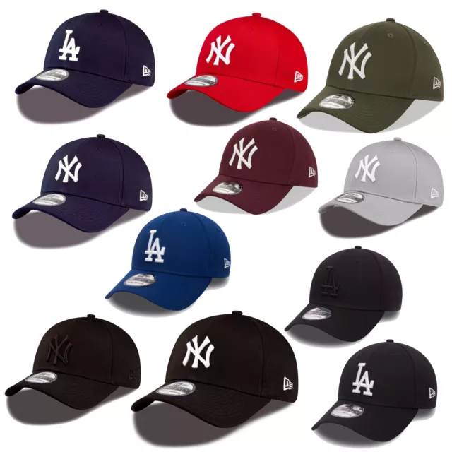 New Era 39thirty Cap New York Yankees Los Angeles Dodgers Stretch Fit Kappe