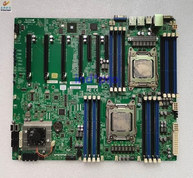 1pc used Supermicro X9DRG-QF X79 server motherboard original