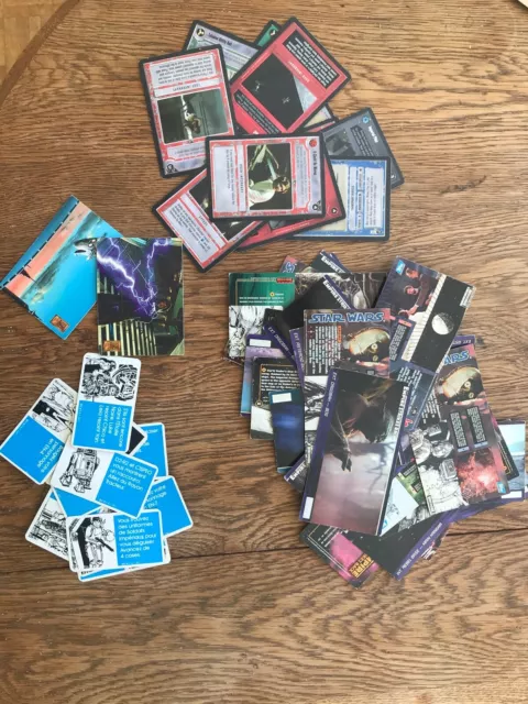 LOT 57 cartes STAR WARS