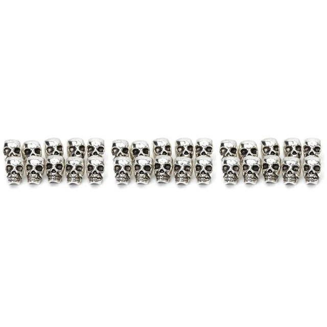 30 pz ciondolo di perle teschio delicato ciondolo fai da te ciondoli Pro bracciale collana