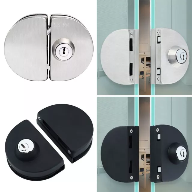 Security Hardware Cabinet Display Lock Glass Door Lock Lockset Safety Locks