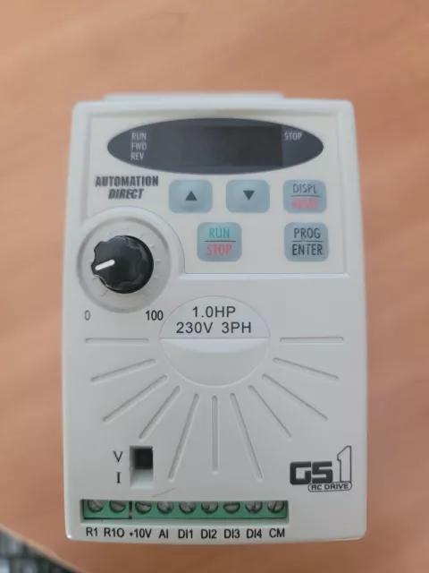 Automation Direct GS1-21P0 1.0HP 230V 3PH Variable Frequency /Speed AC Drive VFD