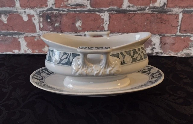 ANCIENNE SAUCIÈRE CREIL Et Montereau Labrador Collection Varsovie année 1900 EUR 12,50 - FR