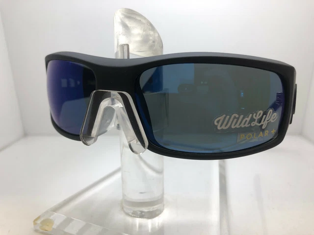 Von Zipper Sunglasses Kickstand Plc Black/Blue Flash Polarized Lens