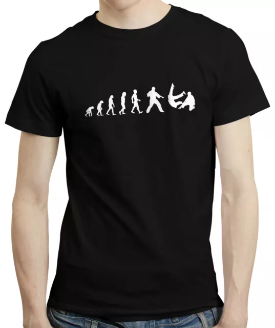 Evolution Judo - Martial Arts Training Karate Funny Gift Mens T-shirt Tshirt Tee