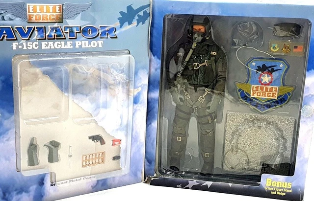 ミリタリー ELITE FORCE AVIATOR F-15C & Apache Pilot ELITE FORCE AVIATOR F-15C & Apache Pilot（BB Elite Force
